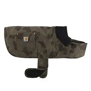 Carhartt Chore Coat, Dog Vest, Water Repellent Cotton Duck Canvas,Duck Camo Tarmac,X-Large