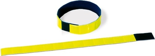 TIP TOP Reflex-Arm-/Fussband, gelb, 2 Stück, Breite: 2,7 cm, Länge: 38 cm, aus Reflexitefolie