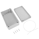 Material de ABS de seguridad: La caja de la caja eléctrica está bien hecha y es muy robusta con muchos puntales de refuerzo incorporados. Hecho de material ignífugo de ABS de alta calidad, completamente no tóxico, no produce sustancias nocivas.