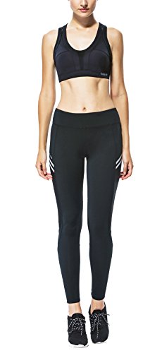Yvette Damen Gekreuzte Rücken Große Größen High Impact Sport-BH Für Yoga Fitness-Training - 9