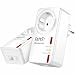 Produktbild AVM FRITZ!Powerline 530E Set 500 MBit 2er KIT (1x LAN)