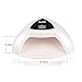 MelodySusie® Portable 24W LED Nail Lamp - Quick Drying for Curing LED Gel Polish, with Timer Setting 15s/30s/60s (White)