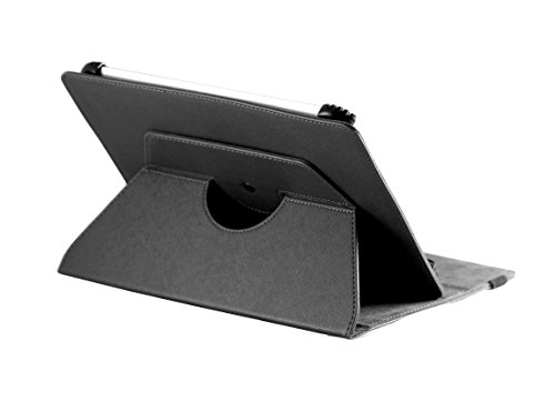 Navitech Schwarz 10 Zoll rotierbares Stand Case Cover Etui Hülle für das MEDION LIFETAB P10356 (MD 99632) tablet 10.1″ Wie In Aldi Verkauft - 4