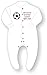Me and My Mummy Support West Ham Football Babygrow / Sleepsuit, Size: 0-3 months