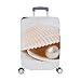 Produktbild Schöne Perlen und Muscheln sind auf dem Sand Muster Spandex Staubschutz Trolley Protector case Reisegepäck Beschützer Koffer Cover 28,5 X 20,5 Zoll(Nur die Gepäckstaubabdeckung)