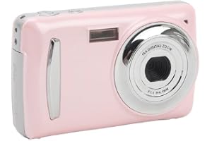 Digitalkamera, FHD 1080P 16 MP Bärbar Kamera med 2,4-tums Skärm, 16X Digital Zoom, Autofokusstabilisering Vloggningskamera fö