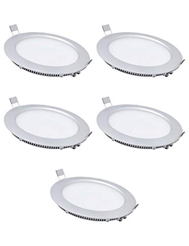 Preisvergleich Produktbild LED Einbauleuchte Ultra Flach,Round Panel Einbaustrahler Spot Einbauspot Deckeneinbaustrahler,220v 700lm AC86-265V,6W 9W 15W 18W,[Energieklasse A+] Zhhlaixing