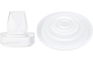Momcozy Zawory Duckbill i silikonowa membrana do Momcozy S9 Pro/S12 Pro Oryginalne akcesoria zamienne do laktatora Momcozy S9 Pro/S12 Pro, 1 opakowanie