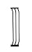 Dreambaby 18cm Gate Extension (Black)