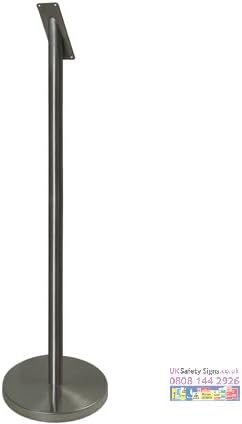 Base for illuminated menu displays stainless steel 400 mm diameter base