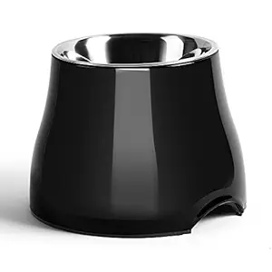 yoken Elevated Dog Bowls, [Prevention of Vertebrae Disease] [Super Non-Slip] Dog Bowl with Stainless Steel Bowl, High Capacity Dog Food Bowls, Colorful Raised Dog Bowls for Medium/Small Size Dogs