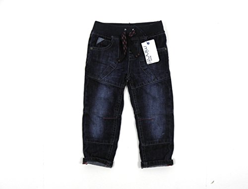 Minoti Baby Toddler Boys Elasticated Lounge Jeans Tie Waist 12 Months - 4 Years (12-18 months)