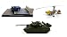 Produktbild James Bond Los von 3 Geschenken, die ursprünglich für Abonnenten der Atlas Collection reserviert Waren: R11 verunglückt + ULM Nellie + T55 Tank 1/43 (G1 + G2 + G3)