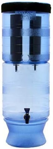 Berkey Light Water Filtration System with Two Black Filter Elements by Berkey Light