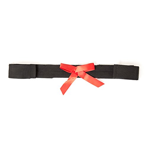 Wiftly Damen und Herren Bondage-Set Handschellen + Fußfesseln Mit roten Schleife Für Bondage SM Nylon Adult Sex-Spielzeug Fesseln Erwachsene-Bandage - 3