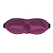 Imported Far Infrared Contoured Sleeping Mask Eye Shade Patch Blinder Burgundy +Pink RS.265.00