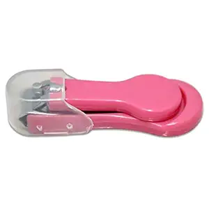 Born Babies Stainless Steel Baby Nail Cutter Scissor Trimmer (Pink)