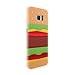 Produktbild Cheese/Burger Phone samsungs7edge Design auf Handyhülle Schutzhülle ,Rundum bedrucktes Smartphonecase/Cover,perfekte Geschenkidee, viele verschiedene Motive, Kratzfest Stoßfest