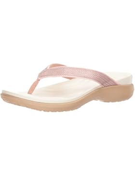 crocs Damen Capri V Sequin Flip Zehentrenner