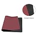 Produktbild Splento 90 * 45 cm Doppelseite Office Home Computer Mousepad Gaming Mouse Pad Cs Gehen Design Leder Große Mauspads Schwarz und Weinrot