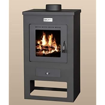 Vetro Ceramico Per Stufa A Legna Aduro 13 - 35x34,2 Cm, Spessore 4 Mm, Resistente Fino A 760°C