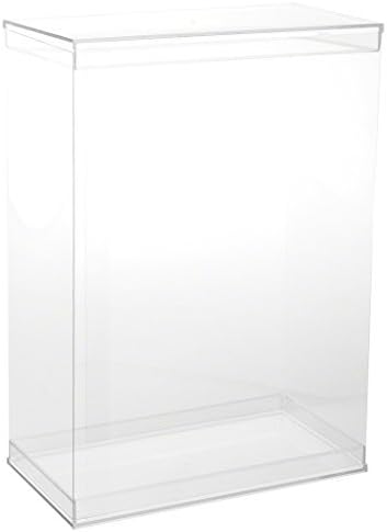 DollSafe Deluxe Folding Doll Display Case with Acrylic top and bottom 9.5 W x 5 D x 13 H