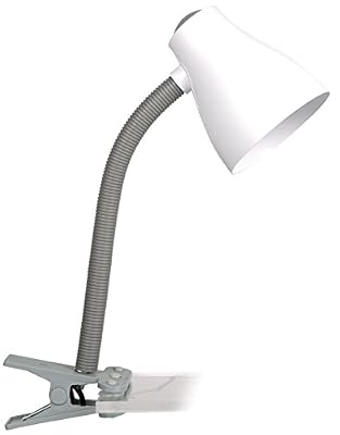 Ranex 1001168 Lampe de Bureau à Pince sans Ampoule Gris