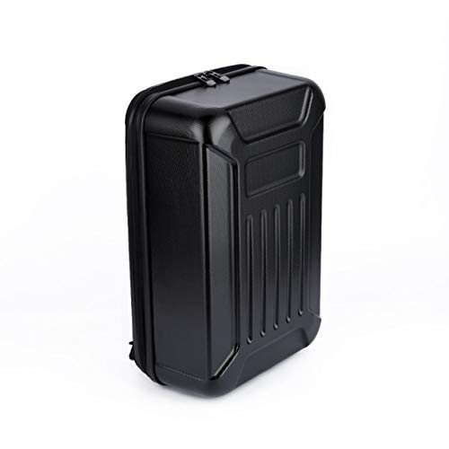Preisvergleich Produktbild Schwarz ABS Hartschalen-Rucksack Tasche für Hubsan X4 H501S Quadcopter