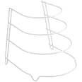 Armoire D'Angle Metaltex Silos - 2 Niveaux, 25 X 25 X 19 Cm, Blanc, Pour Rangement Cuisine (Lot De 2)