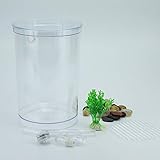 Esta autolimpieza  tanque de peces es de bajo mantenimiento, guardar la molestia de eliminar los peces y adornos acuáticos para limpiar