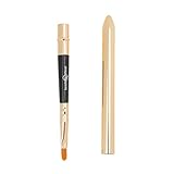 Generic Portable Lip Brush with Lid Retractable Lipstick Brush Applicator Gold Tube Cosmetic Brush Makup Tool RS.150 (52.00% Off) - Amazon