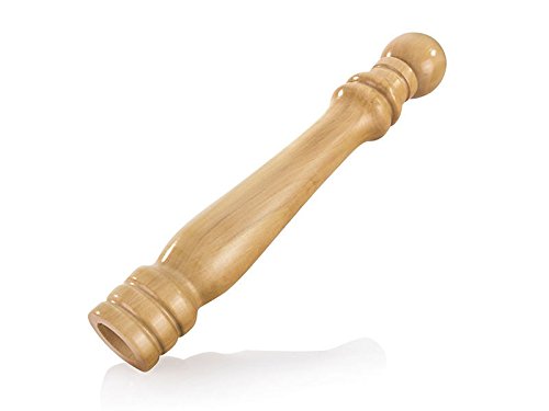 Oramics Pfeffermühle Holz in Naturfarben - Höhe: ca. 40 cm – Keramikmahlwerk Gewürzmühle