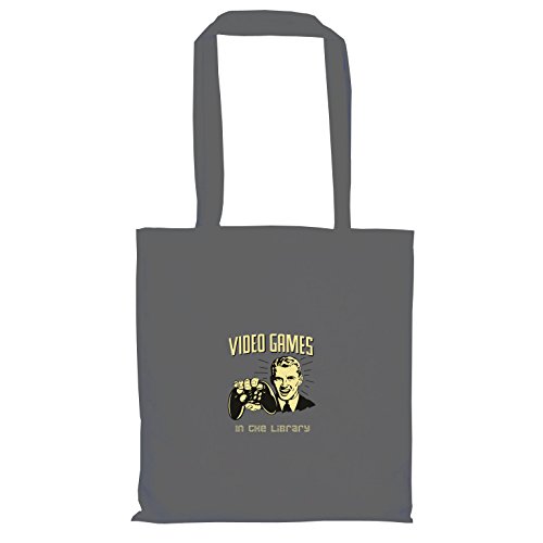 Preisvergleich Produktbild TEXLAB - Library Gaming - Stoffbeutel, grau