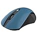 Price comparison product image CITW Wireless Mouse, Robotsky 2.4Ghz Wireless Silent Mouse For Notebook Laptop Desktop 1600DPI Optical Computer Gaming Mouse Super Energy Saving, Black,Blue