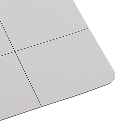 MagiDeal Wiederbeschreibbare Anti Rutsch Oberfläche Magnetische Projekt Matte Mit Marker Stift für Iphone - 5