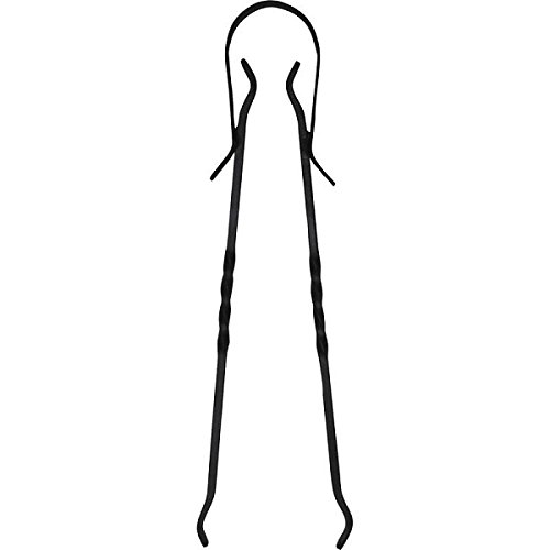 Aubry Gaspard AG1290A Kaminzange, Schmiedeeisen, 50 cm, Schwarz