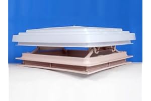 Roof Vent Sky Light Caravan Motorhome 280 x 280mm Flynet Beige MPK Rooflight