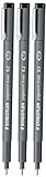 Staedtler 0.2mm Delineador con Pigmento Fineliner Esbozo para Dibujo y Bocetado Rotuladores
