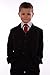 5-Piece Baby Boys Black Suit