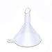 10 Pcs Mini Clear Plastic Funnels Set for Dispensing Filling Small Samples Perfume Oil Liquid Emulsion