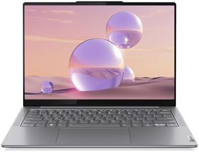 Lenovo Yoga Slim 7 14IMH9 - Computer portatile 14'' WUXGA OLED (Intel Core Ultra 5 125H, RAM 16GB, SSD 512GB, Intel Arc Graphics,Windows 11 Home) Tastiera retroilluminata AZERTY FR - Lunare Grigio