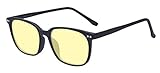 AJUSTE CONVENIENTE: Con bisagra con plumas, estas gafas son muy cómodas para su cara.