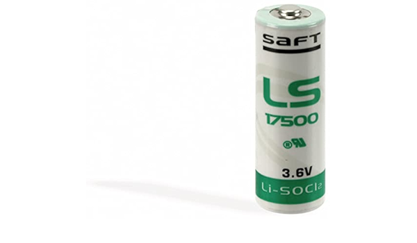 Saft LS17500 ER-AF Industriezelle Lithium-Thionylchlorid 3,6V Ø17mmx50,9mm:  Amazon.de: Elektronik \u0026 Foto