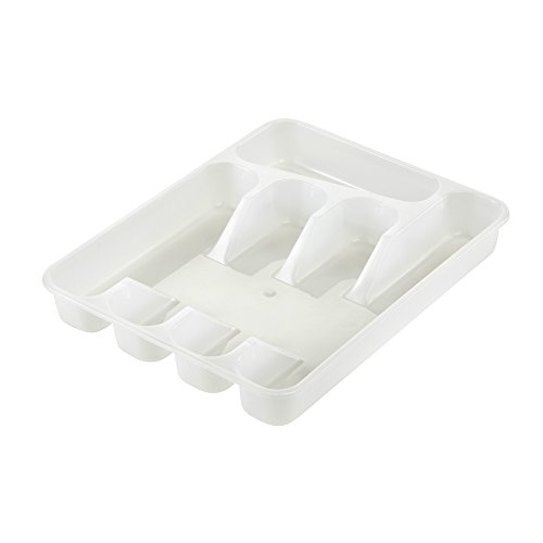 OKT 10162001000 Besteckkasten geschlossen mit 5 Fächer, transparent