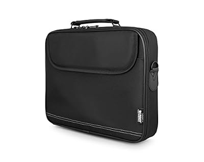 Urban Factory Sacoche CLAMSHELL Malette pour ordinateur portable 17.3 pouces et Tablette 10.5 pouces originale Probook Notebook Macbook Laptop avec Sangle de maintien épaule