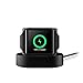 Produktbild Jamicy Kabelloses Ladegerät für Apple Watch Series 4/3/2/1 38mm/42mm/40 / 44mm, Magnetisches Kabelloses Ladegerätkabel Ladestation, Leichter und Tragbarer Ständer (Schwarz)