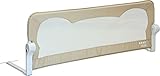 IB-Style – Bettgitter „FINN“ | 4 Abmessungen | 4 Farben | Bettgitter | Stoff | Reißfest & Stoßsicher | Kinder | Fallschutz | Schlafen | Kinderbett | Babybett | Bed-Rail | 150 x 42 cm | Farbe: sandy - 2