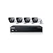 Price comparison product image Samsung SDS-P3040 All-in-One Security Kit 4 Channel DVR Security System