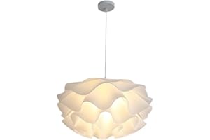 KONTARBOOR Suspension Design Moderne – Ø 40 cm x H 28 cm –Métal et Acrilyque -