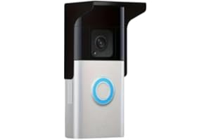 GENERIC Universal Ring Doorbell Cover & Rain Shield - Compatible with Ring Doorbell Models - Waterproof Security Protector - Durable Weatherproof Design for Outdoor Use - Easy Installation Doorbell Accessory